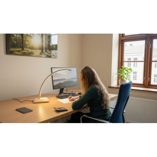 Настольный светильник "Полумесяц"