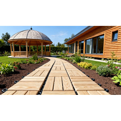Садовый паркет